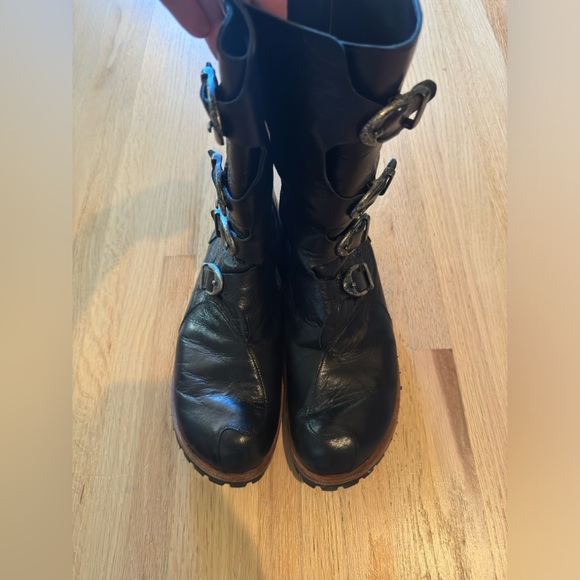 CYDWOQ Aegean V size 42 w black buckle boots - Picture 5 of 7